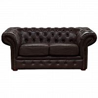 диван gd-pjs06602-pj340 двухместный прямой коричневый в Кургане