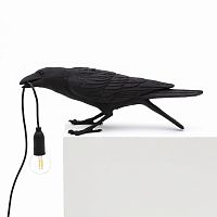 настольная лампа bird black playing от seletti в Кургане