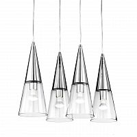 подвесной светильник ideal lux cono sp cromo в Кургане