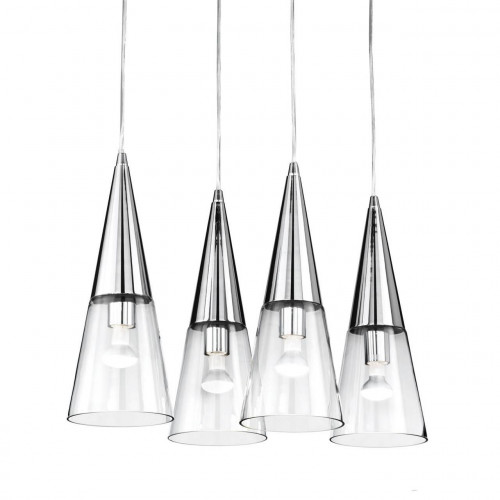 подвесной светильник ideal lux cono sp cromo в Кургане