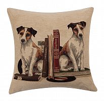 подушка с джек-рассел терьерами bookends jack russell в Кургане