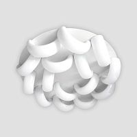 потолочная светодиодная люстра ambrella light orbital cloud fc18/15 wh 300w d1040 в Кургане