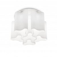 дизайнерская потолочная люстра ideal lux compo pl6 белая в Кургане
