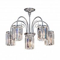 потолочная люстра vitaluce v5205-9/5pl хром в Кургане