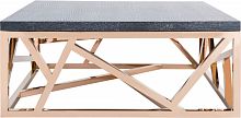 стол журнальный geometric натуральное дерево, графит в Кургане