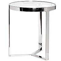 стол журнальный bridge chrome 50*55см хром в Кургане