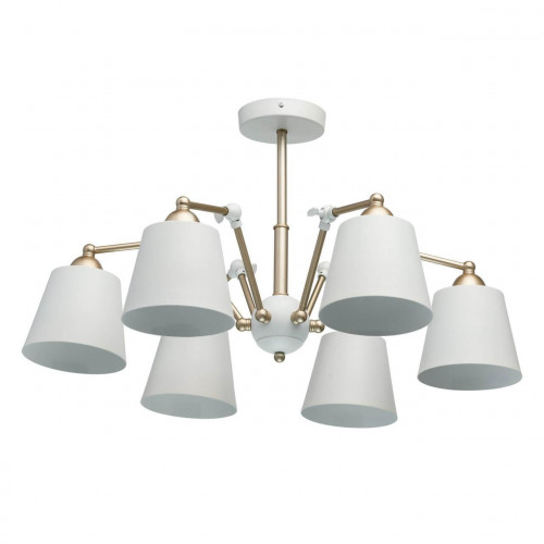 потолочная люстра mw-light таун 6 691011906 белая в Кургане