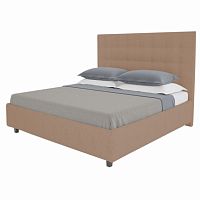 кровать большая 200х200 royal black серо-коричневая в Кургане
