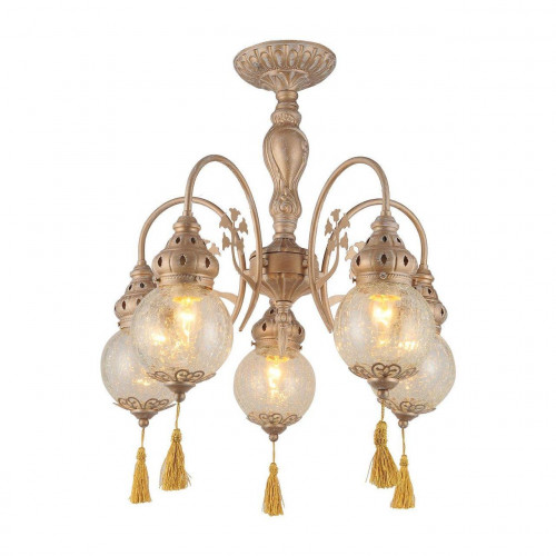 потолочная люстра arte lamp a2146pl-5ga золото в Кургане