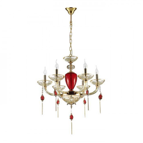 подвесная люстра odeon light donna 3927/6 в Кургане