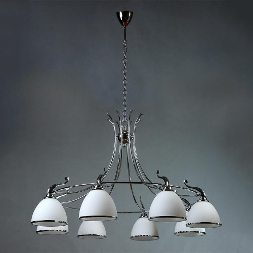 подвесная люстра brizzi ma02401ca/008 chrome в Кургане