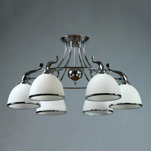 потолочная люстра brizzi ma02401cb/006 chrome в Кургане