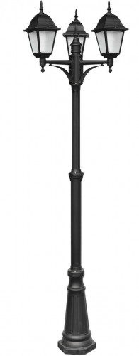 садово-парковый светильник arte lamp bremen a1017pa-3bk в Кургане