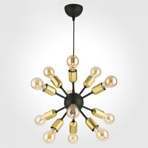 подвесная люстра tk lighting 1469 estrella black в Кургане