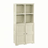 шкаф пластиковый 8085560 белый в Кургане