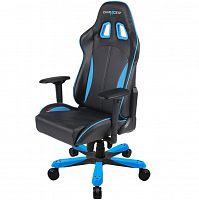 кресло геймерское dxracer king ks57 черно-синее в Кургане
