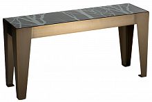 стол журнальный hermes grey 100 см коричнвый в Кургане
