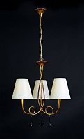 подвесная люстра mantra paola painted gold 3542 в Кургане