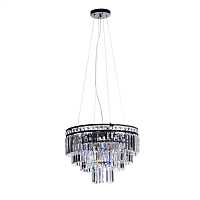 дизайнерская подвесная люстра spot light aurora 9019828 черная в Кургане