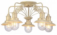 потолочная люстра arte lamp sailor a4524pl-5wg в Кургане