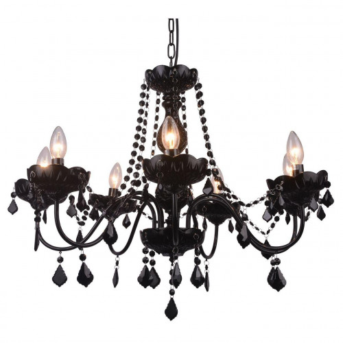 подвесная люстра arte lamp odillia a8918lm-7bk в Кургане