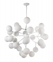 подвесная люстра crystal lux medea white sp30 белая в Кургане