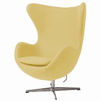 кресло egg chair желтое в Кургане