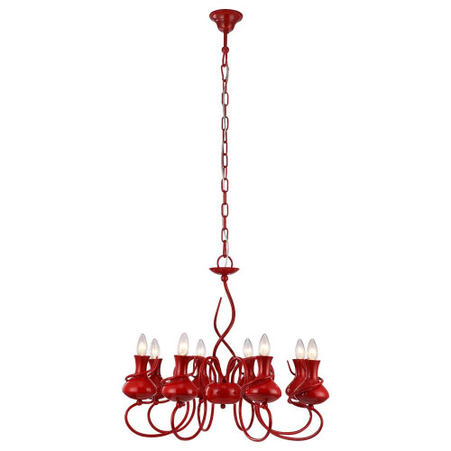 подвесная люстра arte lamp vaso a6819lm-8rd в Кургане