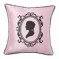 подушка с изображением женского силуэта ladies' profile pink в Кургане