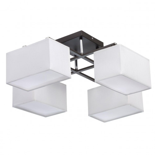 потолочная люстра mw-light прато 3 101011308 белая в Кургане