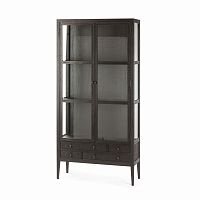 книжный шкаф altino витрина коричневый в Кургане