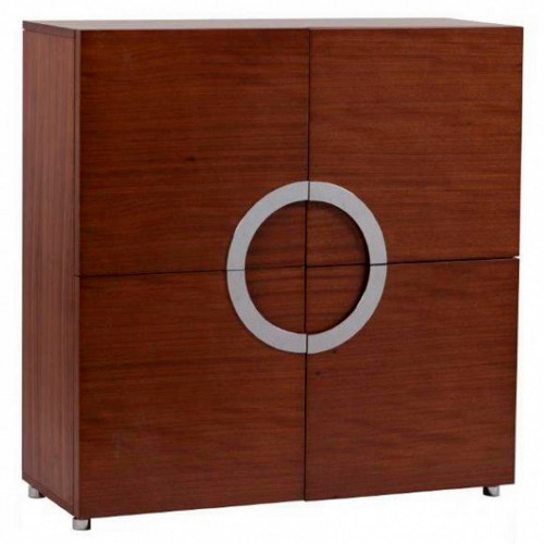 комод lotus walnut коричневый в Кургане