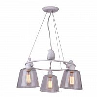 подвесная люстра arte lamp passero a4289lm-3wh в Кургане
