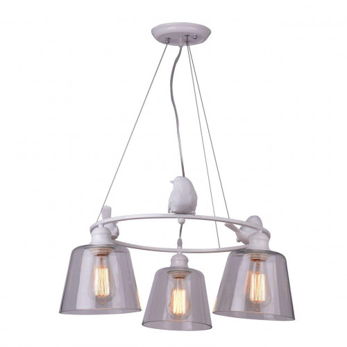 подвесная люстра arte lamp passero a4289lm-3wh в Кургане