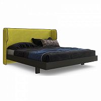 кровать полутораспальная 140x200 зеленая rich в Кургане