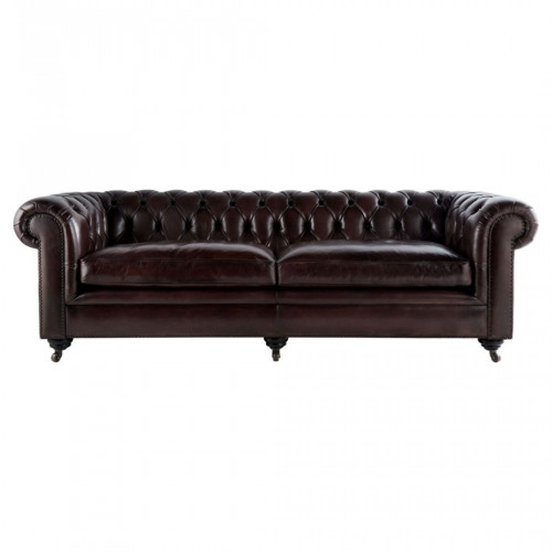 диван chesterfield lounge прямой темно-коричневый в Кургане