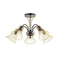 потолочная люстра lumion ingrid 3776/5c золото в Кургане