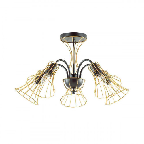 потолочная люстра lumion ingrid 3776/5c золото в Кургане