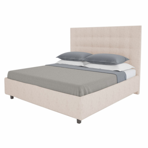 кровать двуспальная 160х200 светло-бежевая royal black в Кургане