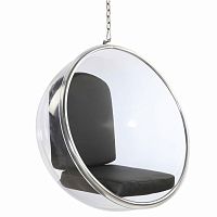 кресло bubble chair черное в Кургане