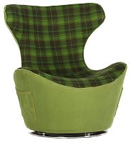 кресло green grid jeans зеленое в Кургане