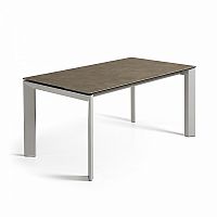 стол atta 160 (220)x90 серо-коричневый cc0183vc от la forma (ex julia grup) в Кургане