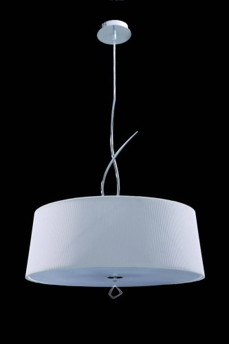 подвесная люстра mantra mara chrome - white 1644 в Кургане
