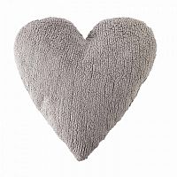 подушка heart светло-серая в Кургане