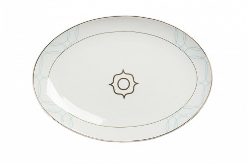 овальное блюдо turquoise veil маленькое в Кургане