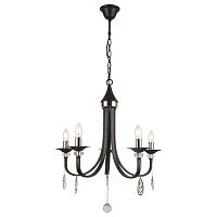подвесная люстра arte lamp dallas a8540lm-5bk черная в Кургане