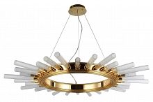подвесная люстра crystal lux fair sp15 gold d1000 золото в Кургане
