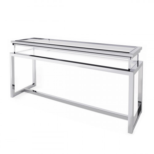 консоль janssen от delight collection прозрачная/хром в Кургане