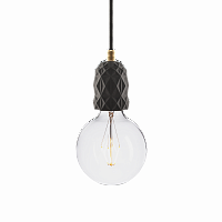 подвесной светильник beton air black brass в Кургане
