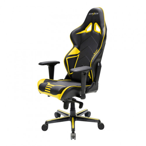 кресло геймерское dxracer racing rv131 черно-желтое в Кургане